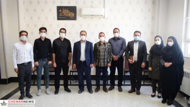دیدار صمیمی دادستان کوهچنار با خبرنگاران