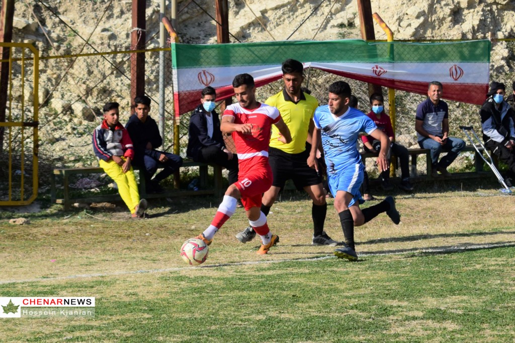 افتتاحیه مسابقات چهار جانبه فوتبال در نودان 