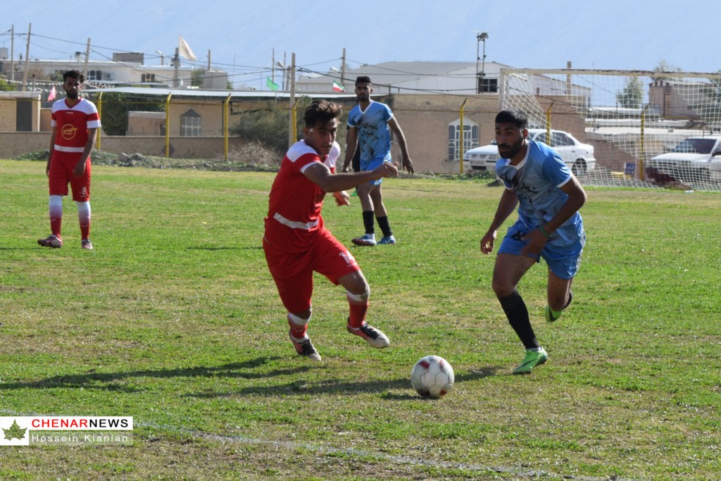 افتتاحیه مسابقات چهار جانبه فوتبال در نودان 