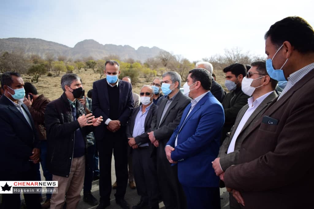 بازدید علی اکبر محمدی مدیر کل ساخت و توسعه راههای منطقه جنوب از کوهچنار و محور ابوالحیات دشت ارژن