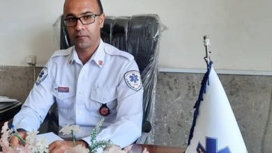 بهمن جمشیدی رئیس اورژانس ۱۱۵ کازرون